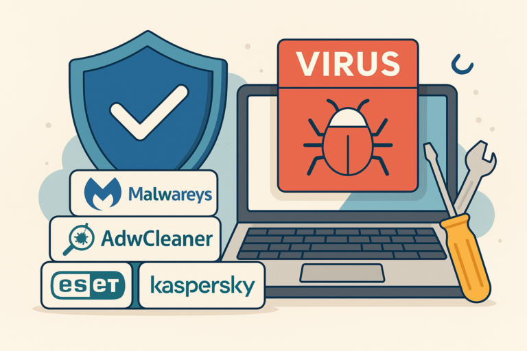 🛡️ Elimina virus y malware sin formatear: herramientas gratuitas que funcionan de verdad